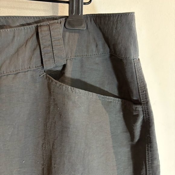 THE NORTH FACE Sz 8 Drawstring Hemline Hiking Walking Capri Pants with Pockets - Picture 4 of 10
